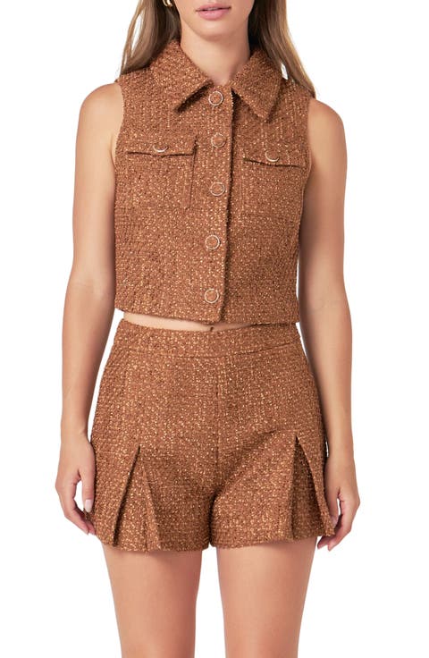 Tweed Vest