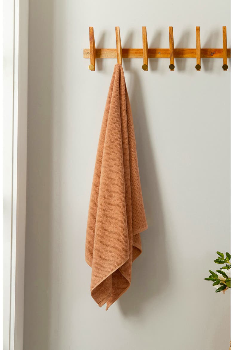 Cotton 2-Pack Oversized Bath Sheet Set, Alternate, color, CLAY