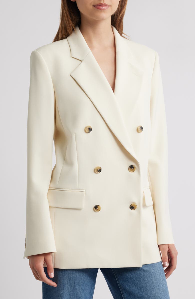 FRAME The Relaxed Everyday Double Breasted Blazer, Alternate, color, 