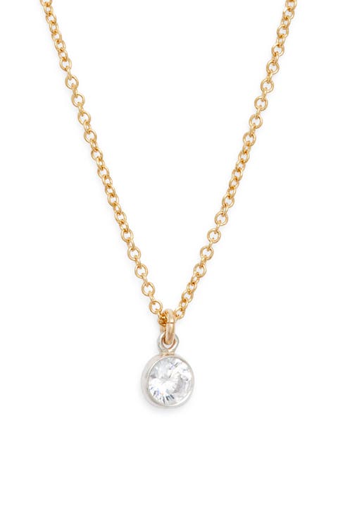 Kira Cubic Zirconia Pendant Necklace