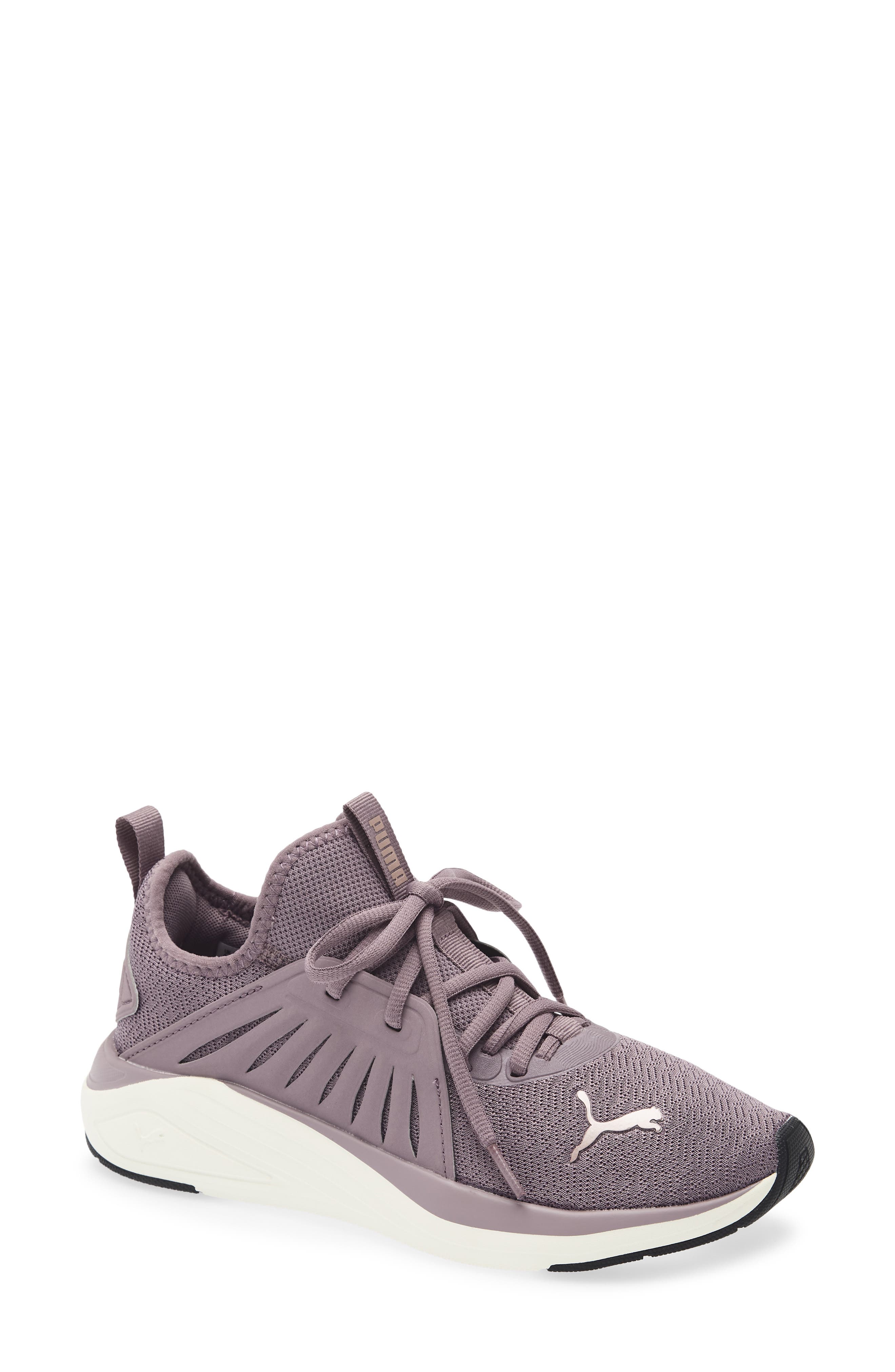 PUMA Softride Lyla Running Shoe, Main, color, Plum Jam/ Raisin/ Warm White