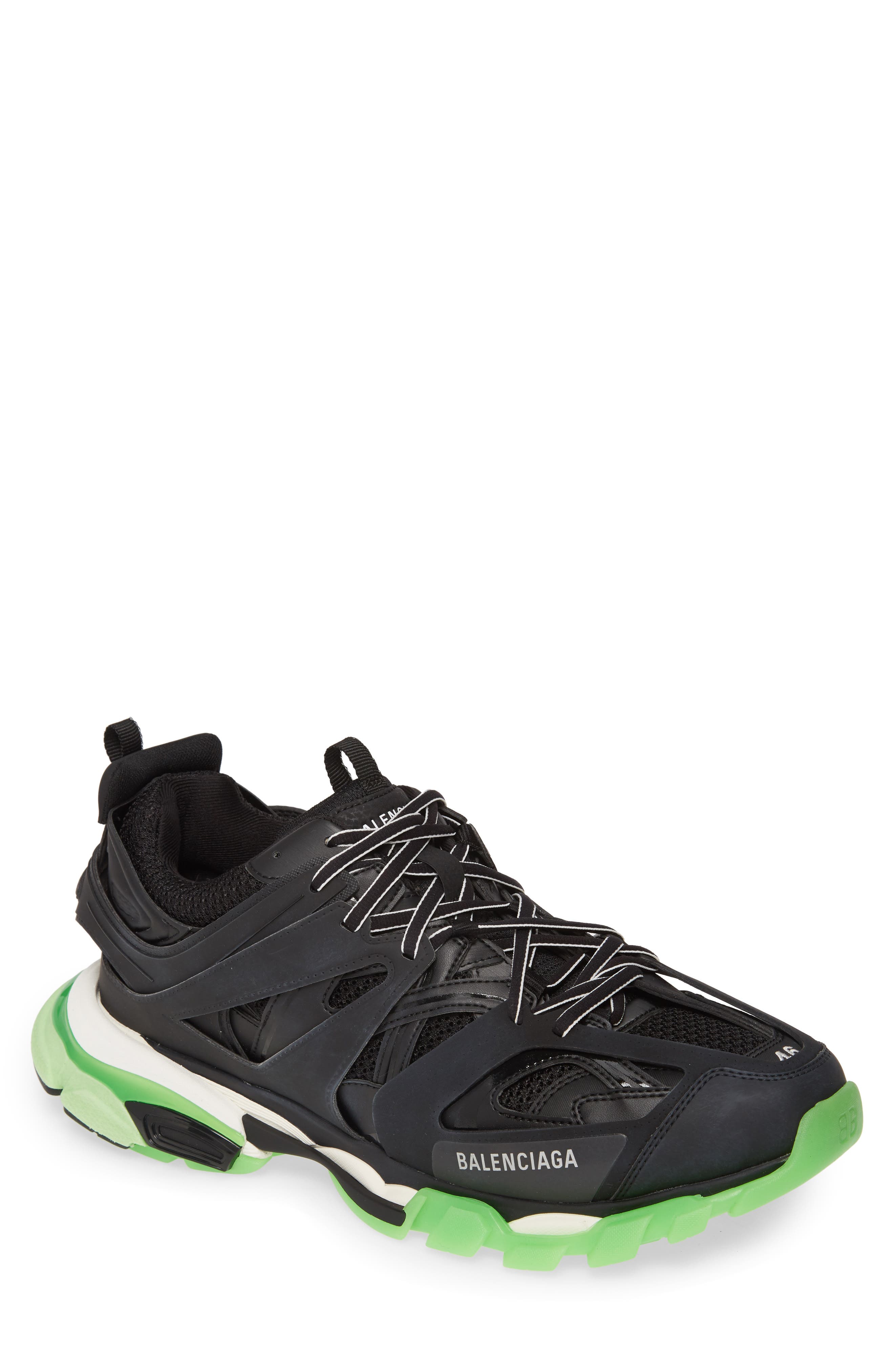 Balenciaga Track Glow in the Dark Sneaker, Main, color, 