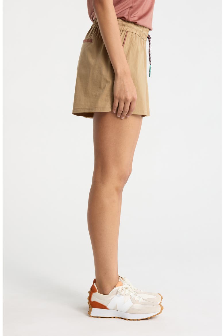 Merino Wool Blend Drawstring Shorts, Alternate, color, KHAKI