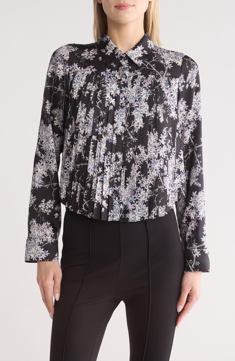 Cinq à Sept Jamie Button-Up Shirt, Main, color, 