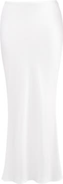 HOUSE OF CB Sydel Bias Cut Satin Maxi Skirt
