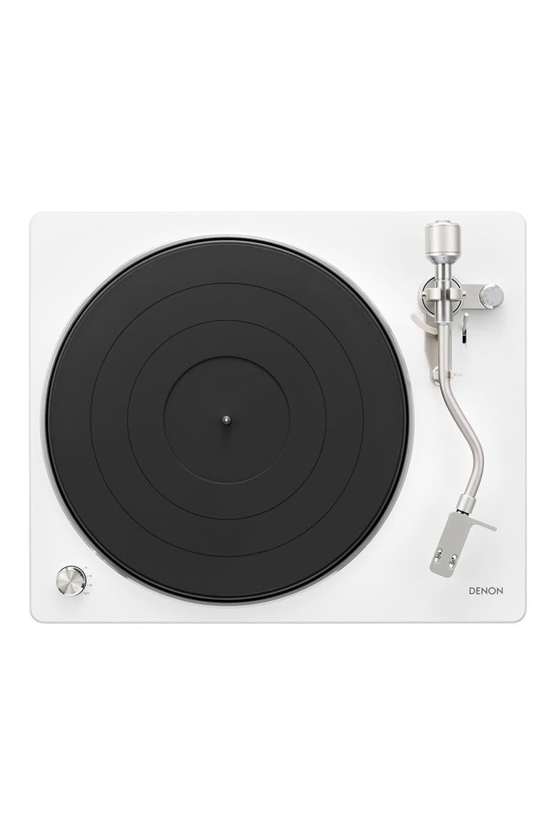 DP-400 Hi-Fi Turntable with Speed Auto Sensor, Alternate, color, White