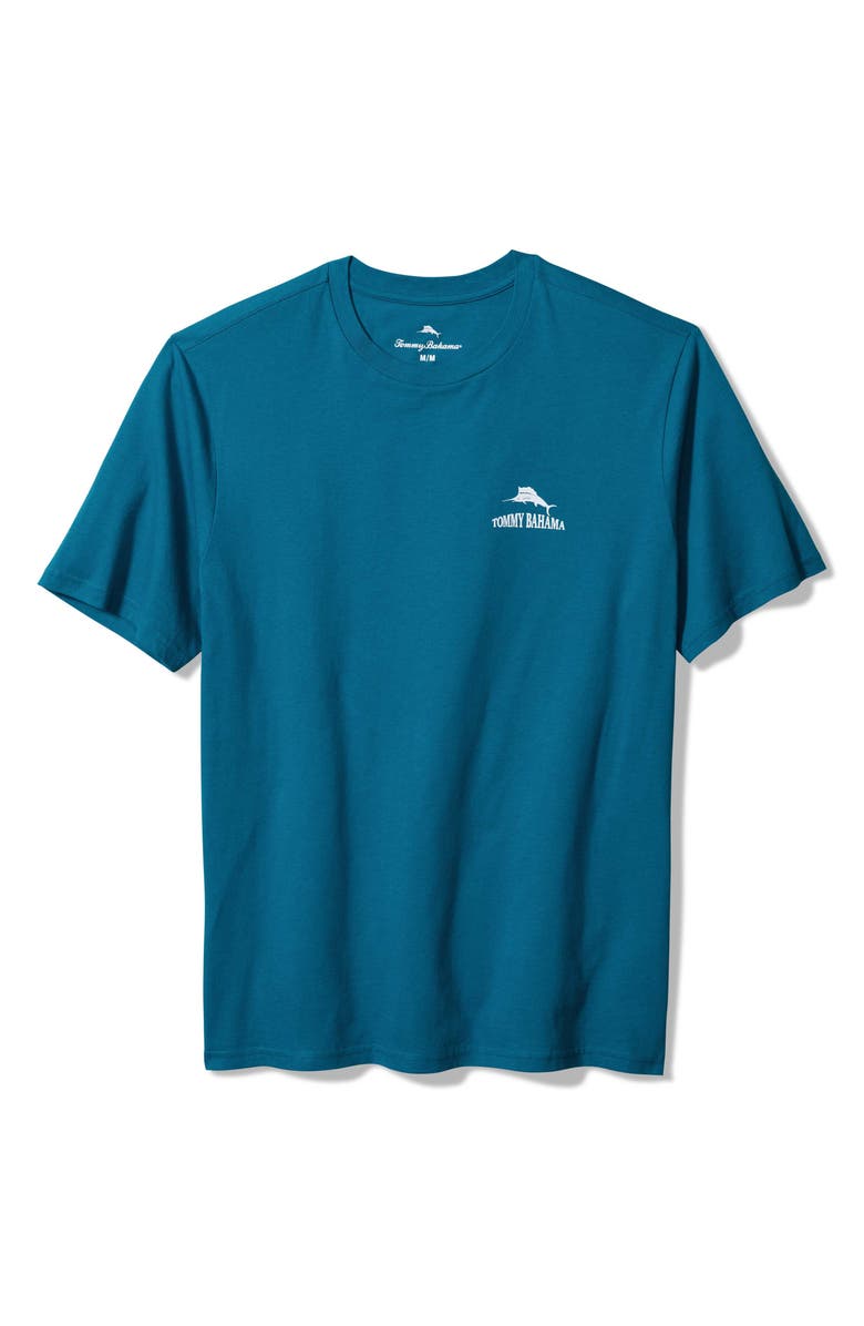 Tommy Bahama Always Look at The Big Pitcher Cotton Graphic T-Shirt, Main, color, 