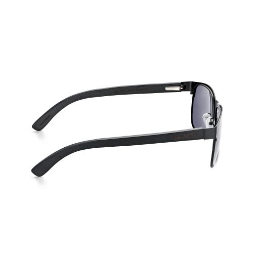 Earth Wood Reine Polarized Sunglasses In Gray