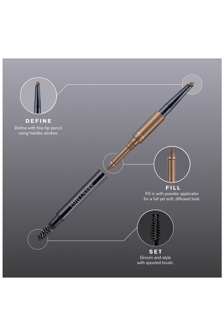 The Brow Multitasker 3-in-1 Brow Pencil Tool, Alternate, color, TAUPE