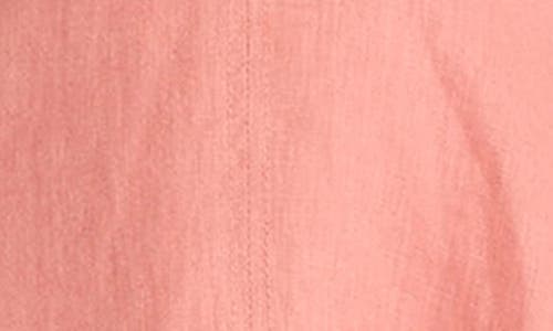 Shop Luxely Sleeveless A-line Linen Dress In Canyon Rose