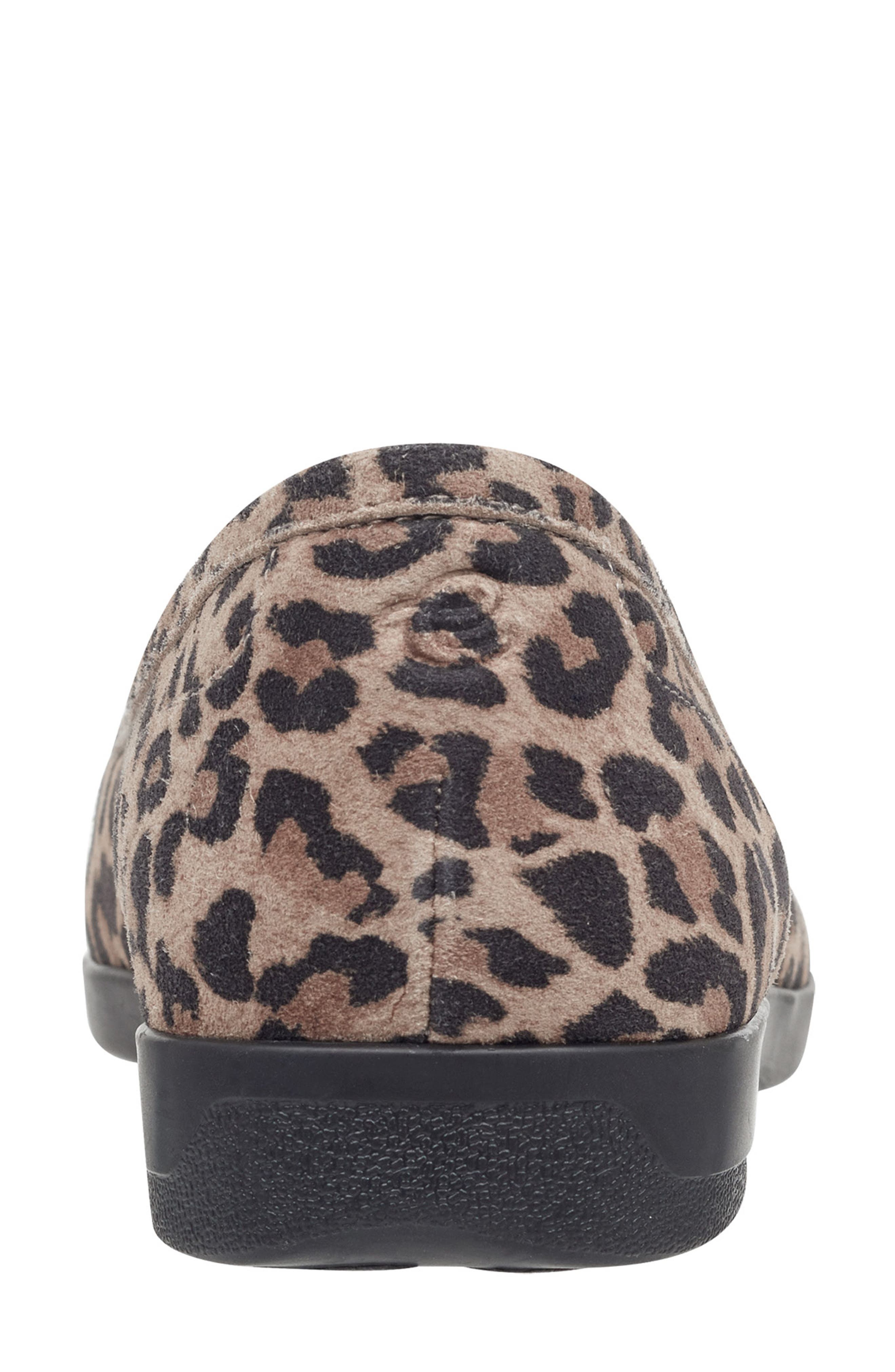 Devitt Flat, Alternate, color, LEOPARD PRINT SUEDE