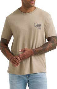 Lee Cotton Logo Graphic T-Shirt