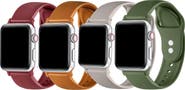 Posh Tech 4-Pack Silicone Watchbands