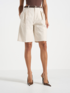 Manière De Voir Lorette Linen Shorts