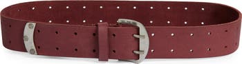FREE PEOPLE Double Cross Belt / Crimson FREE PEOPLE Double Cross Belt / Crimson main image 2