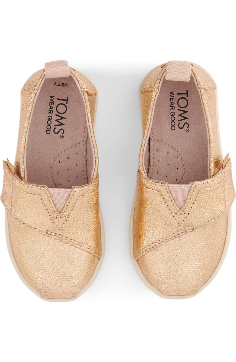 TOMS Kids' Alpargata Slip-On Sneaker, Alternate, color, Pink