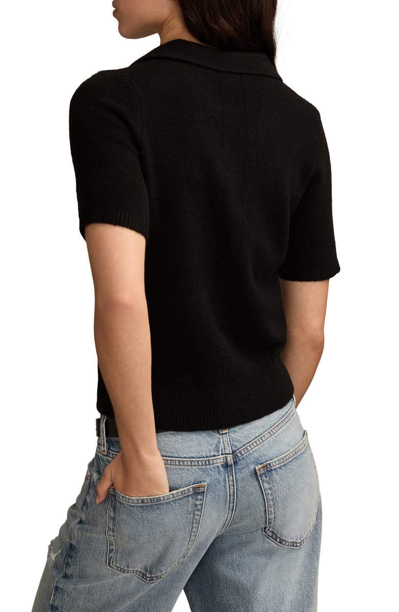 Lucky Brand Cloud Soft Johnny Collar Sweater, Alternate, color, 