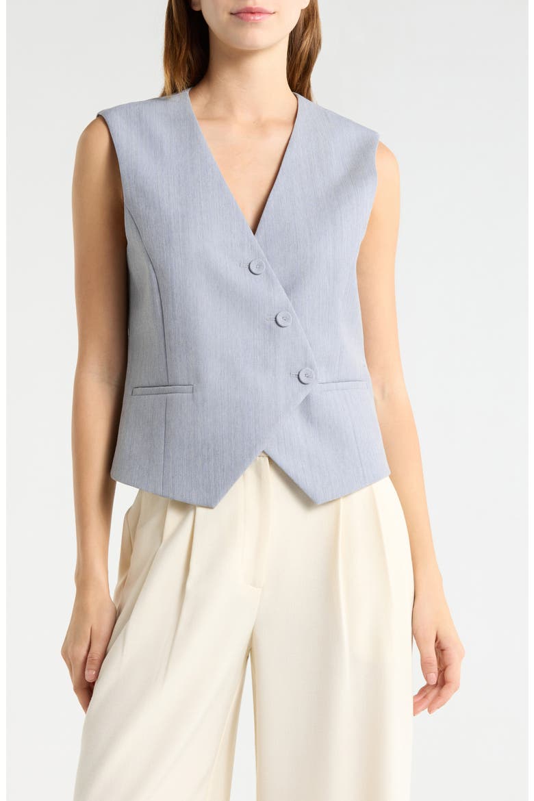 Tyler Wool Vest, Main, color, HALOGEN BLUE