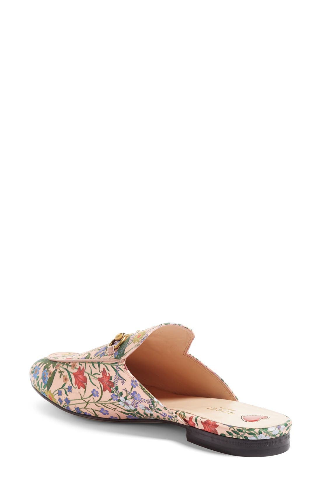 Princetown Loafer Mule, Alternate, color, BLUSH FLORAL