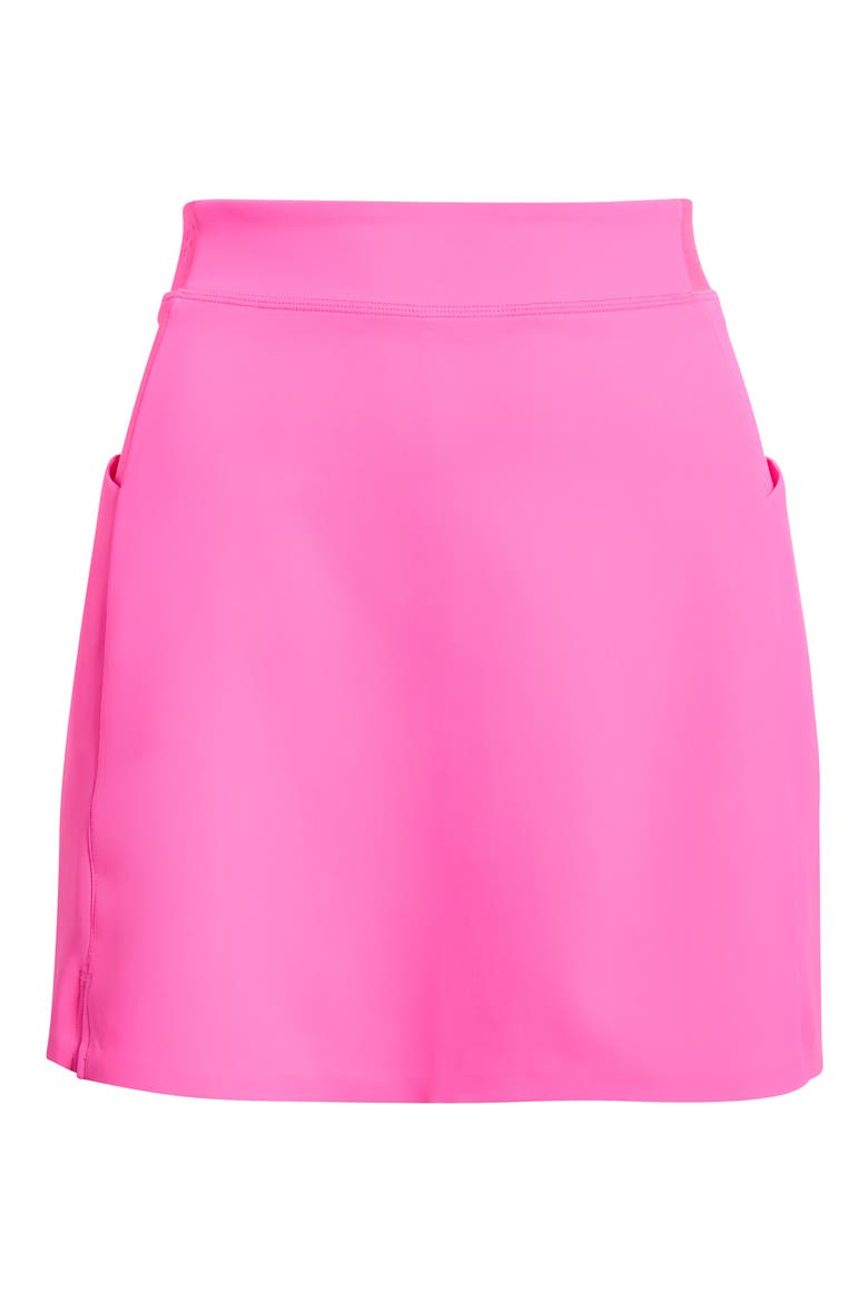 Knockout Mid Rise Scuba Knit Golf Skort, Alternate, color, KNOCKOUT PINK