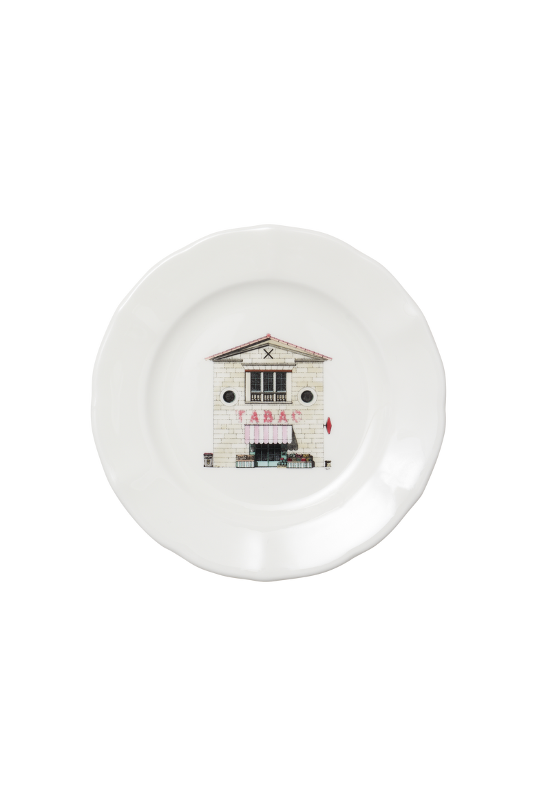 Thibaud Herem Objet Bread & Butter Plate, Main, color, Old Tobbaco Shop