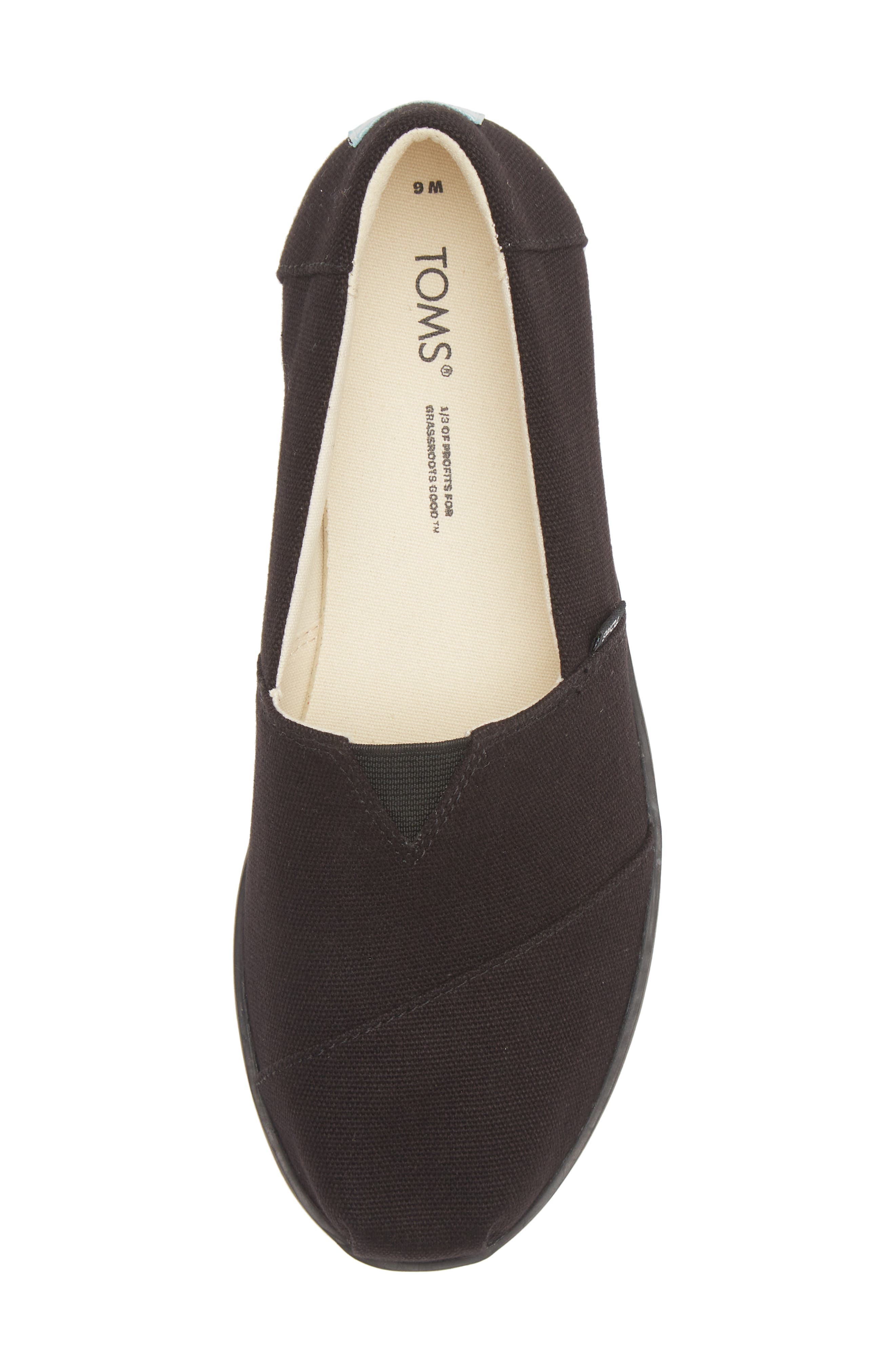 TOMS Alpargata High Platform Slip-On, Alternate, color, 