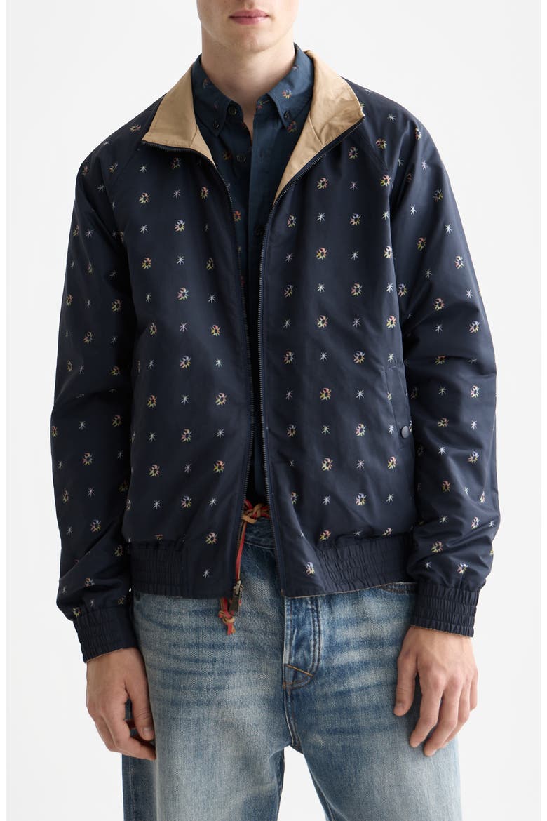Reversible Water Repellent Cotton Jacket, Main, color, AMPHORA