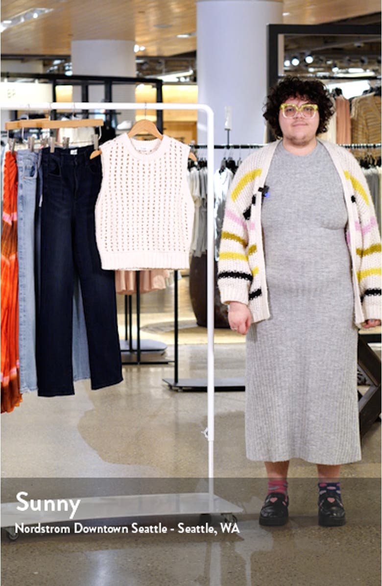 Open Stitch Sweater Vest, sales video thumbnail