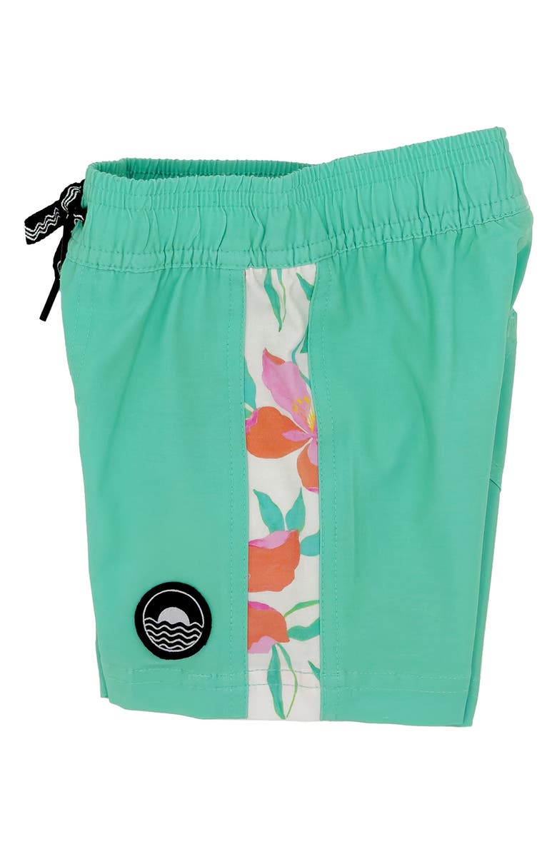Feather 4 Arrow Bonita Volley Swim Trunks, Alternate, color, 