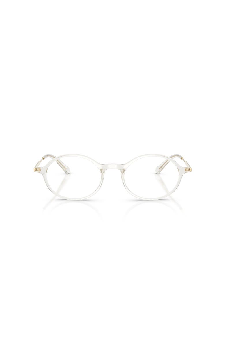 52mm Oval optical glasses, Alternate, color, Yellow