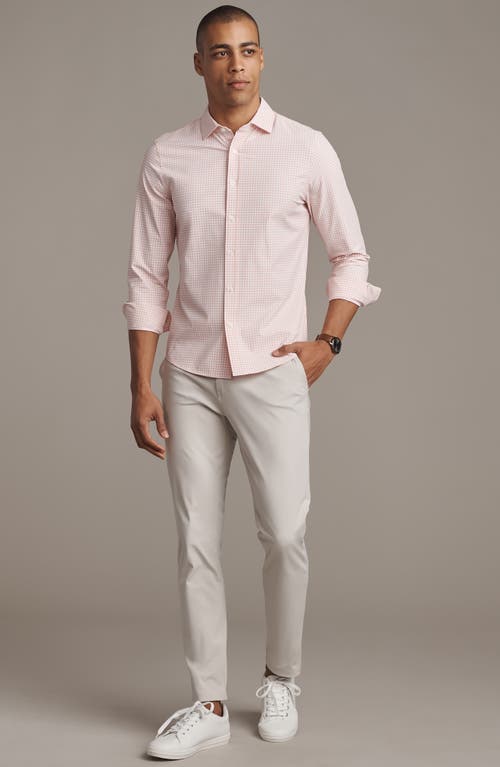 Rhone State Of Mind Check Slim Fit Button-up Shirt