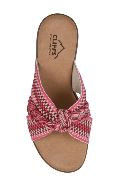 CLIFFS BY WHITE MOUNTAIN CLIFFS BY WHITE MOUNTAIN BLINDING SLIDE SANDAL 