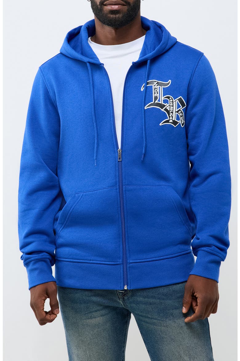 Property of None Graphic Full Zip Hoodie, Main, color, SURF THE WEB
