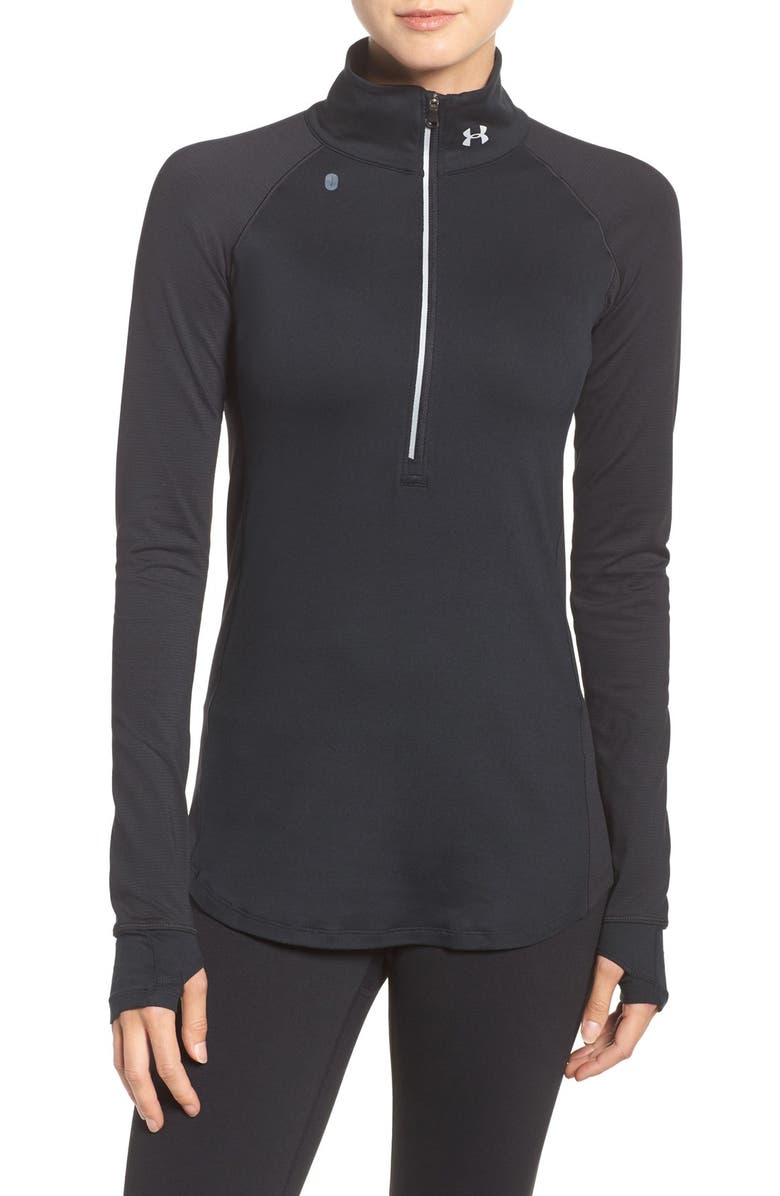 Under Armour 'Layered Up' Water Resistant Half-Zip Top, Main, color, 