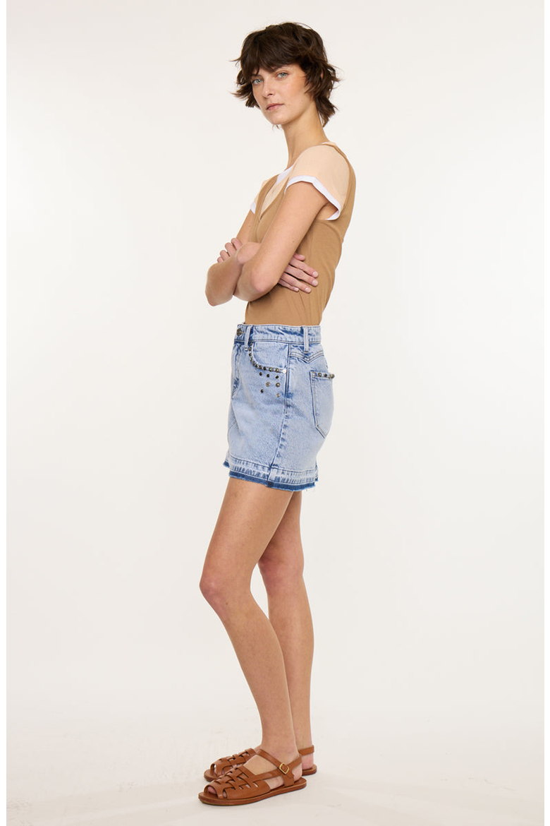 Mildred Mid Rise Western Skirt, Alternate, color, Medium Light