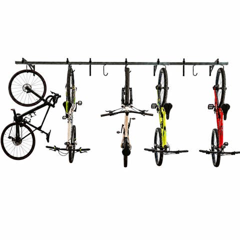 CycleSlide - Wall Mounted Bike Storage - 5 - 8 Bikes