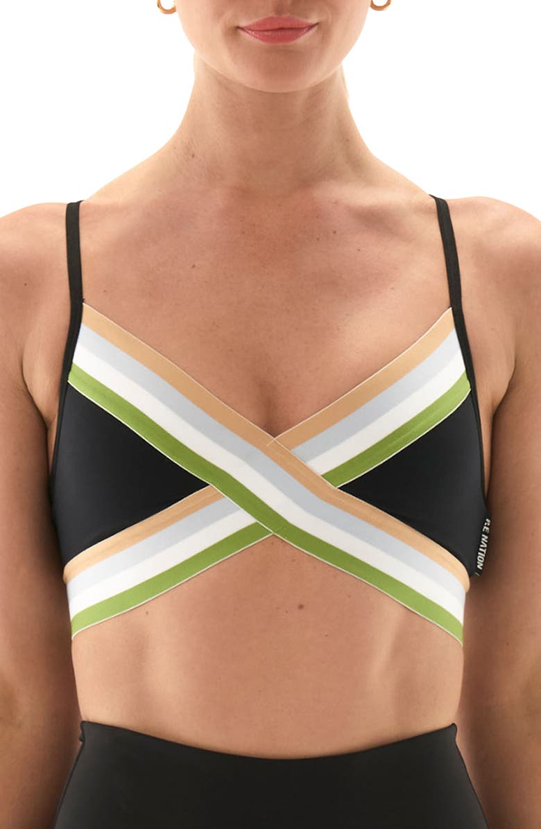 P.E Nation Half Volley Sports Bra, Main, color,