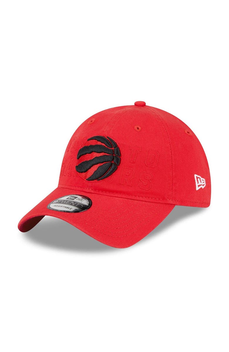 New Era Men's New Era  Red Toronto Raptors 2023 NBA Draft 9TWENTY Adjustable Hat, Main, color, 