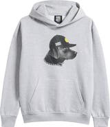 MARKET SMILEY® Dog Got Style Cotton Blend Graphic Hoodie