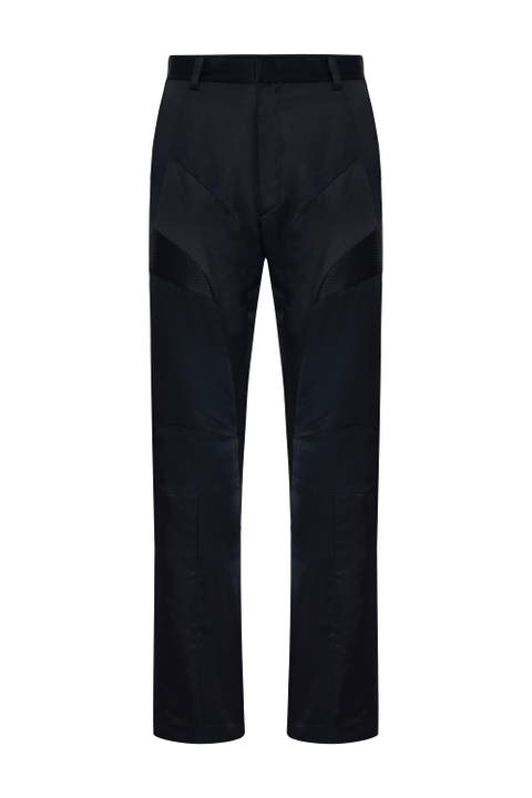 Linen & Cotton Blend Shiny Woven Regular Pant