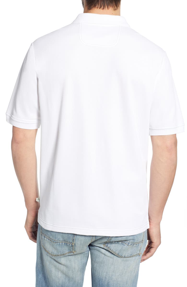 Tommy Bahama Emfielder 2.0 Polo, Alternate, color, Bright White