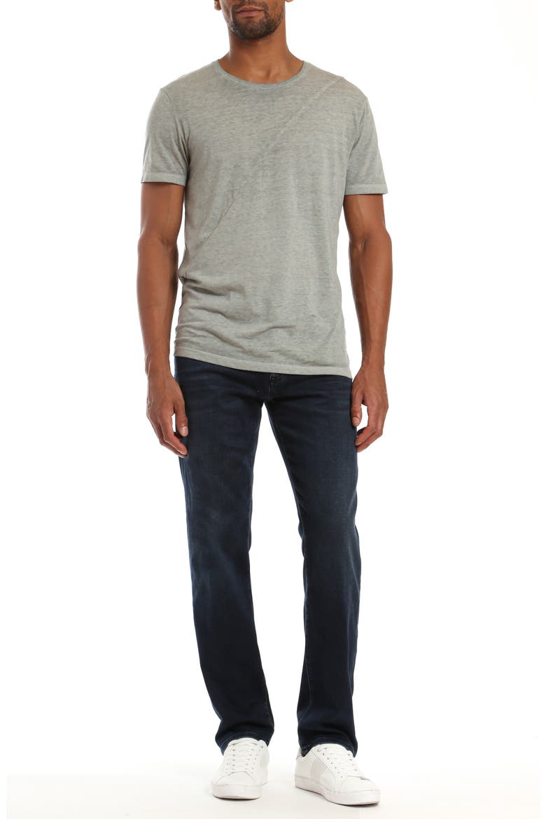 Zach Straight Fit Jeans, Alternate, color, BLUE BLACK ATHLETIC