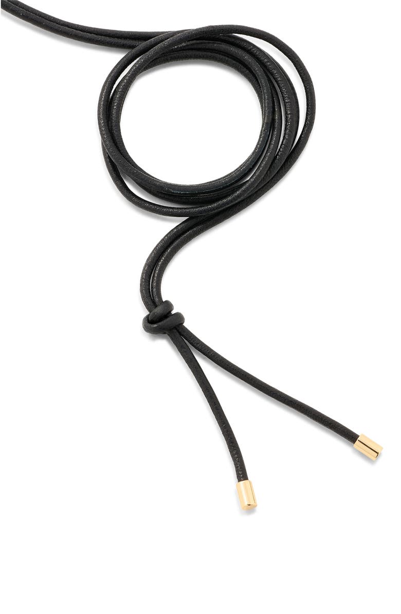 Jennifer Fisher Heart Pendant Cord Necklace, Alternate, color, 