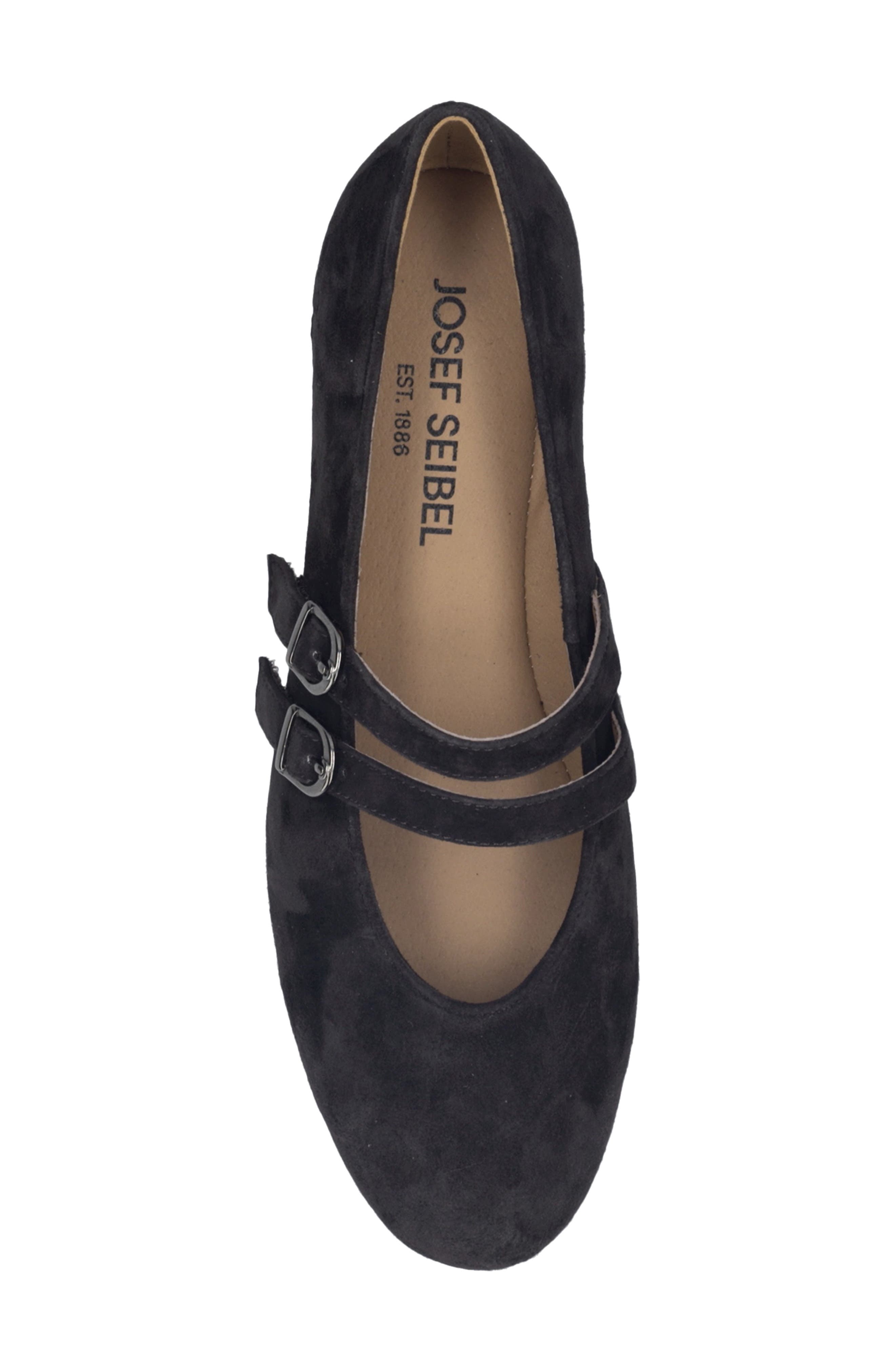 Clarice 03 Leather Mary Jane, Alternate, color, CHOCOLATE