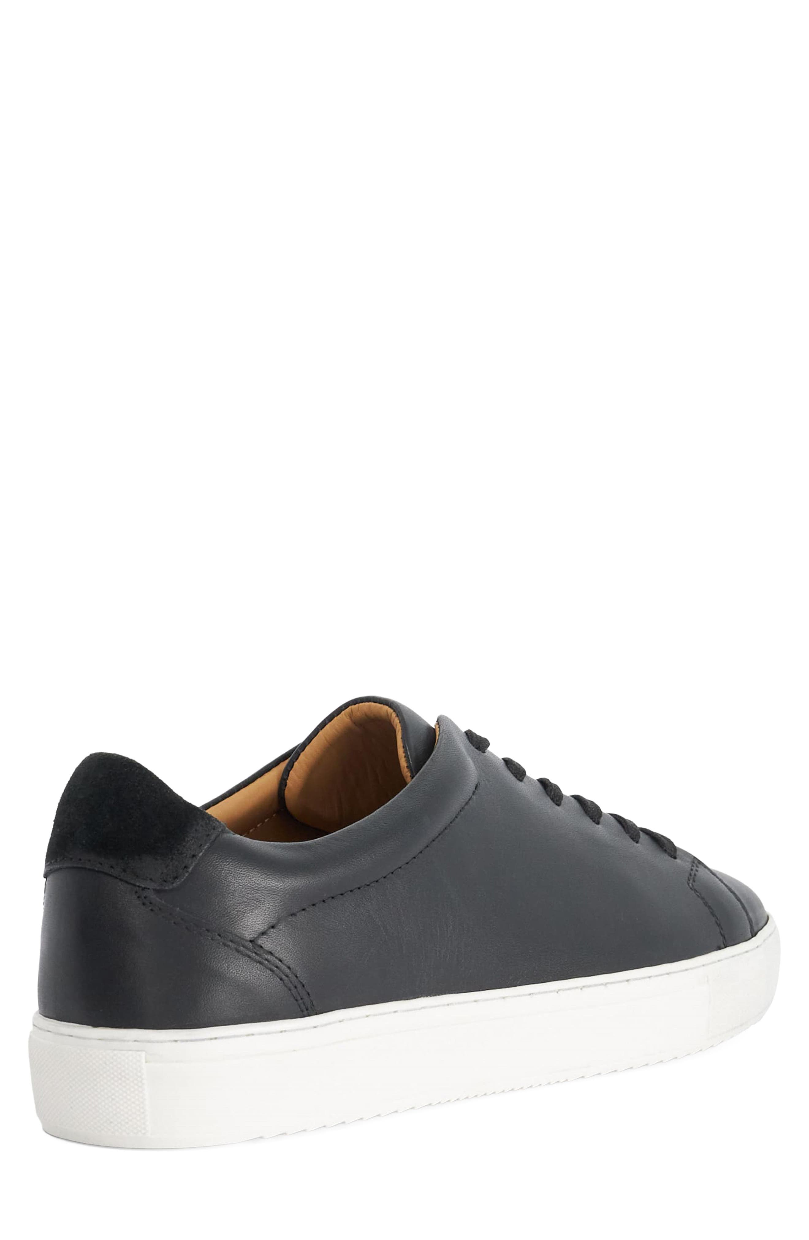 Dune London Trevons Low Top Sneaker, Alternate, color, Black