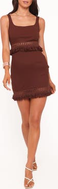 Petal & Pup Tula Fringe Sleeveless Minidress
