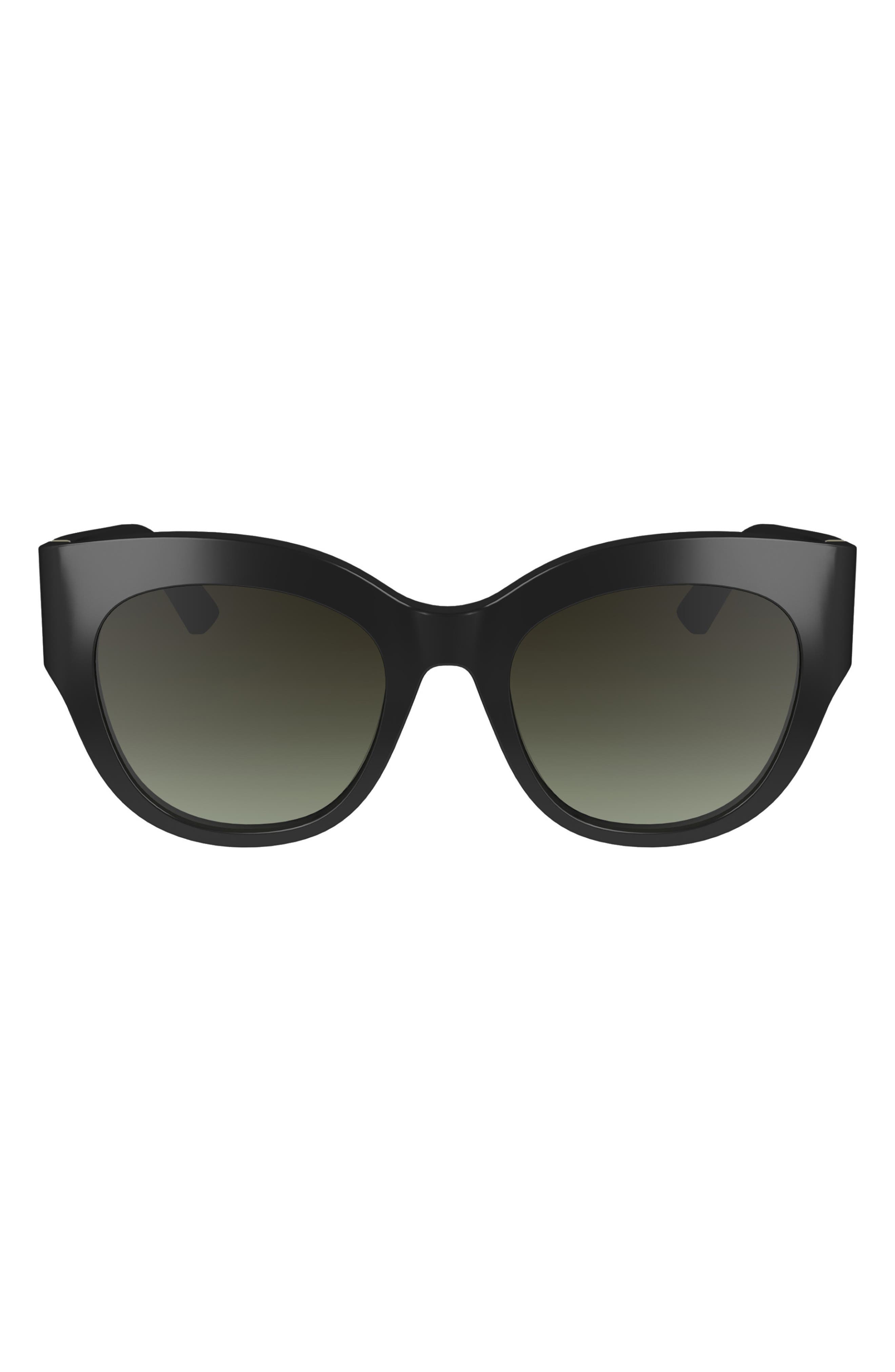 Longchamp 55mm Gradient Butterfly Sunglasses