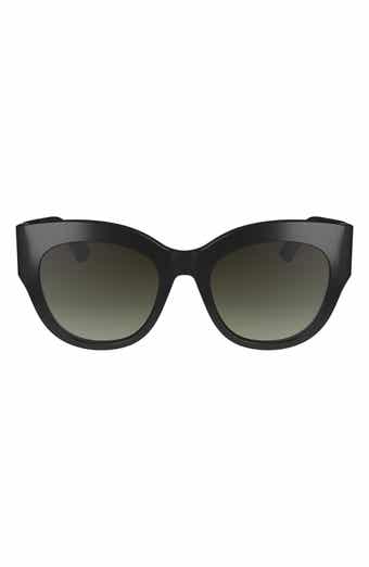 Longchamp 55mm Gradient Butterfly Sunglasses