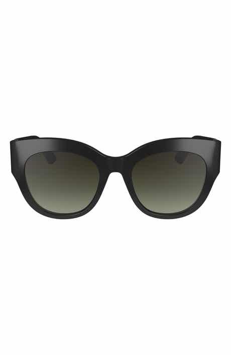 Longchamp 55mm Gradient Butterfly Sunglasses