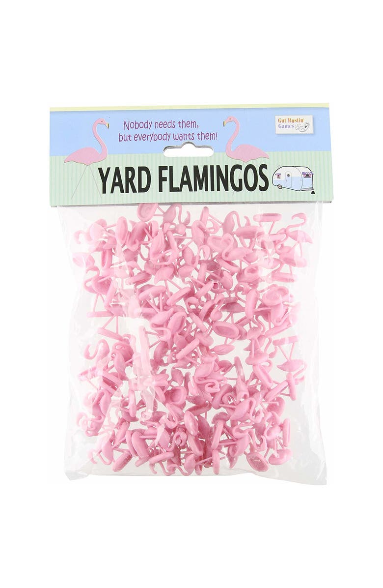 Gut Bustin' Games Gut Bustin Games Yard Flamingo Miniatures Small, Main, color, Pink